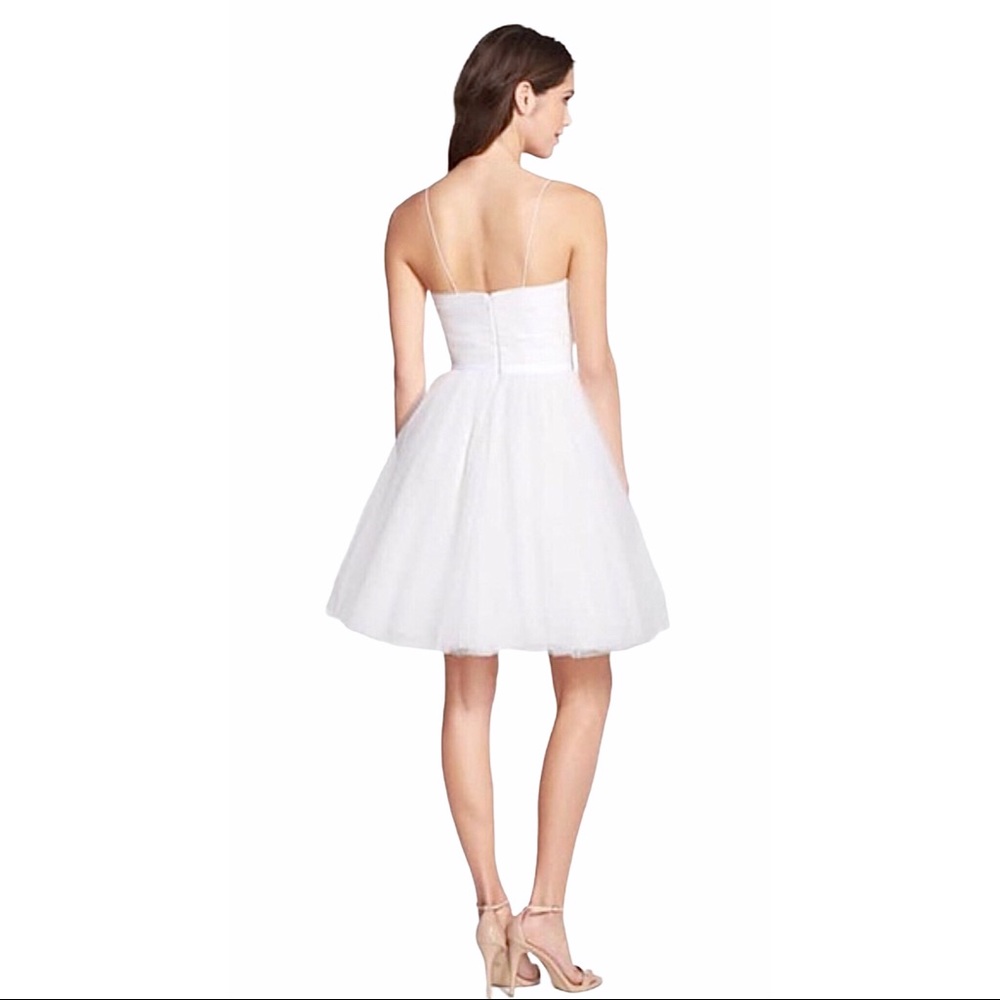 NWT $198 | Ivory | luxury prom 2 | Tulle Dress 2 | short luxury dress 2 - Picture 2 of 7